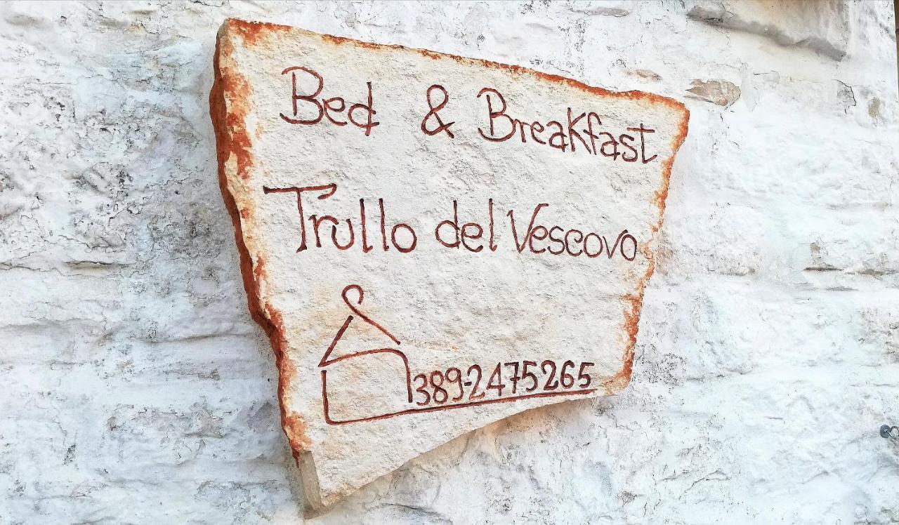 Trullo Del Vescovo Hotel Alberobello Kültér fotó